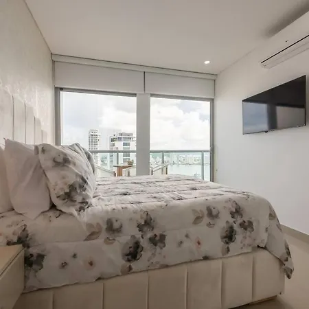 Spectacular Ocean View At 36 Floor - Infinitum Apartamento Cartagena