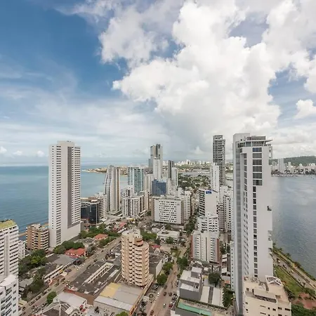 Spectacular Ocean View At 36 Floor - Infinitum Cartagena