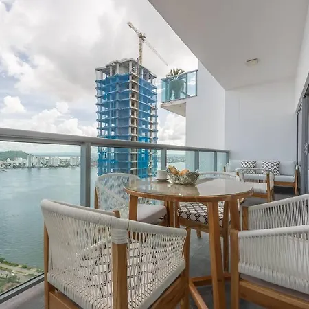 Spectacular Ocean View At 36 Floor - Infinitum Apartamento