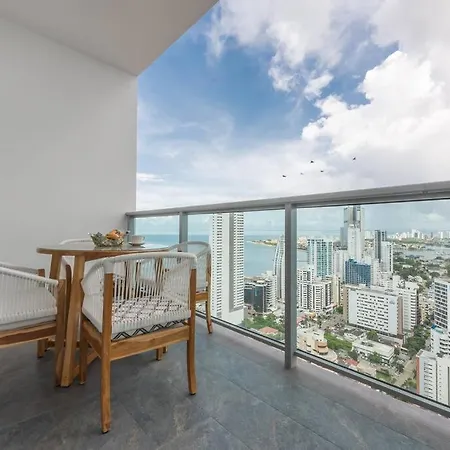 Spectacular Ocean View At 36 Floor - Infinitum Apartamento Cartagena