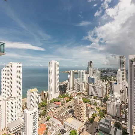 Spectacular Ocean View At 36 Floor - Infinitum Apartamento Cartagena