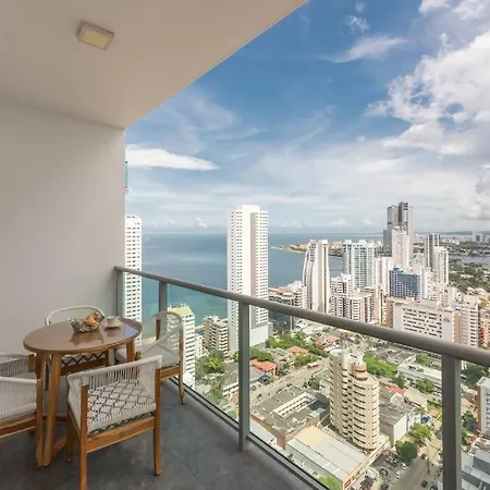 Apartamento Spectacular Ocean View At 36 Floor - Infinitum Cartagena